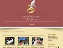 Tablet Screenshot of die-hochzeitstauben.at
